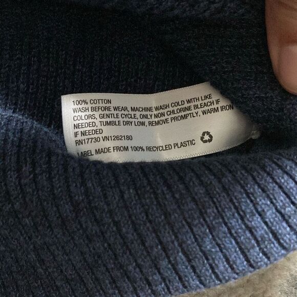 Boys Dark Blue Sweatshirt size XS - Picture 4 of 5